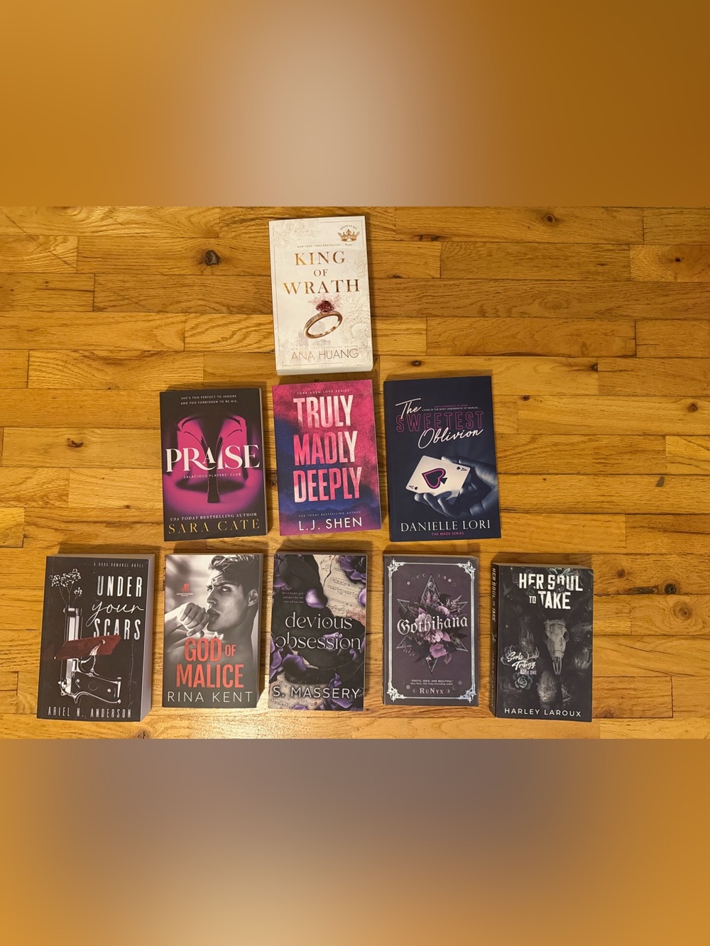 Assorted Dark Romance Books